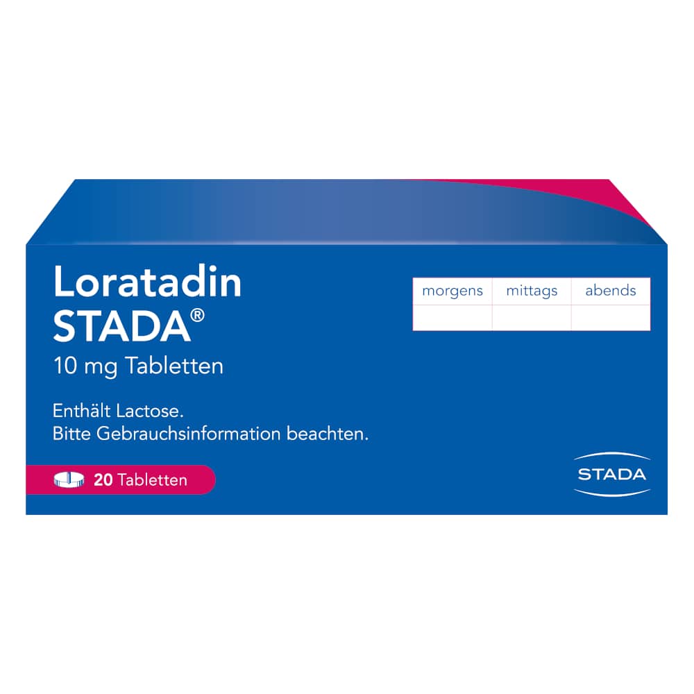 Loratadin STADA 10mg 20 St Tabletten