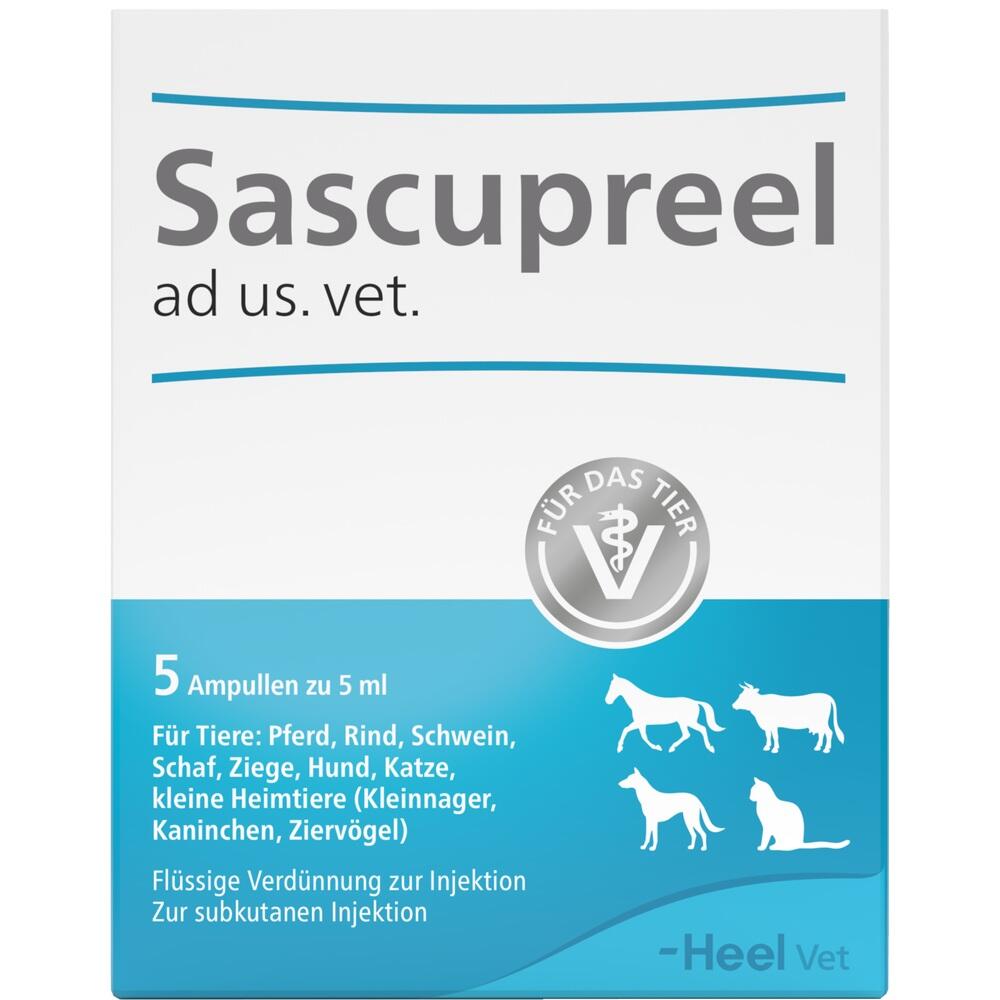 Sascupreel Ad Us Vet 5X5 ml Ampullen