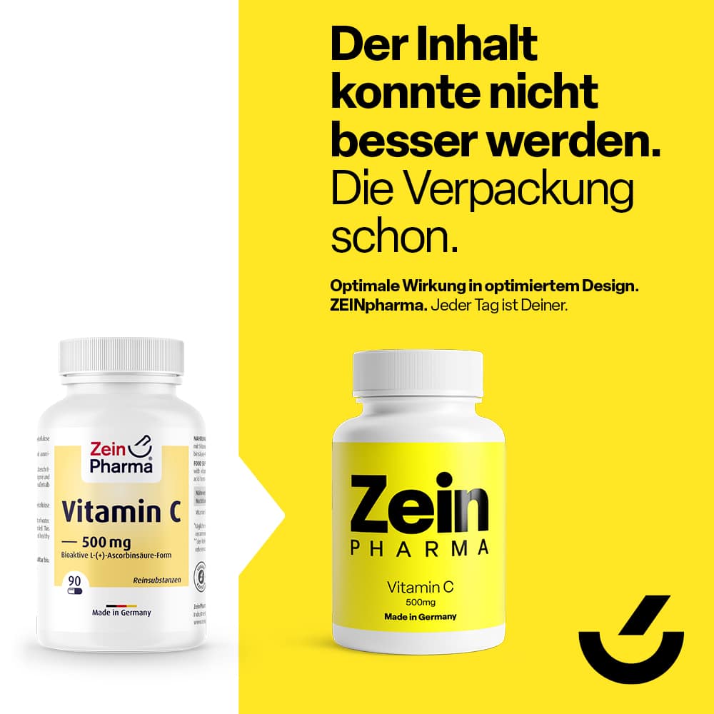 Zein Pharma VITAMIN C 500 mg 90 St Kapseln