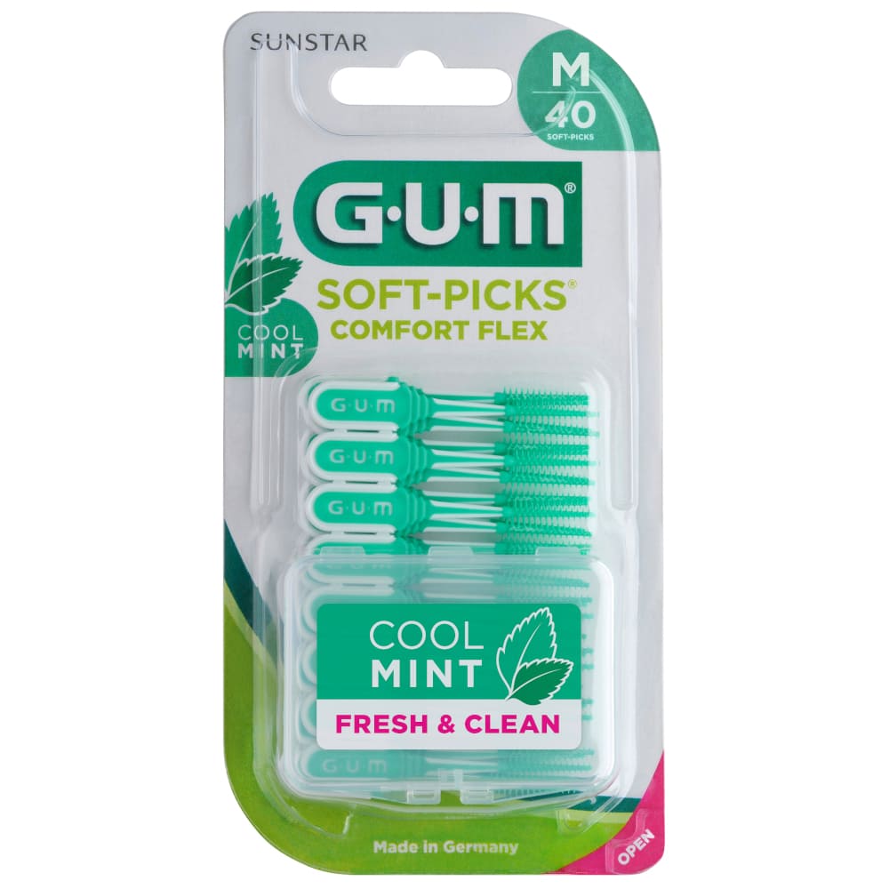 GUM SOFT-PICKS COMFORT FLEX COOL MINT 40 St Zahnbürste