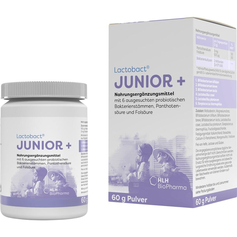 Lactobact Junior+ 60 g Pulver