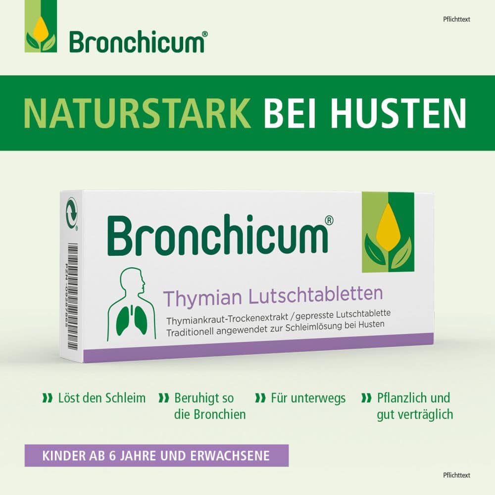 BRONCHICUM Thymian 20 St Lutschtabletten