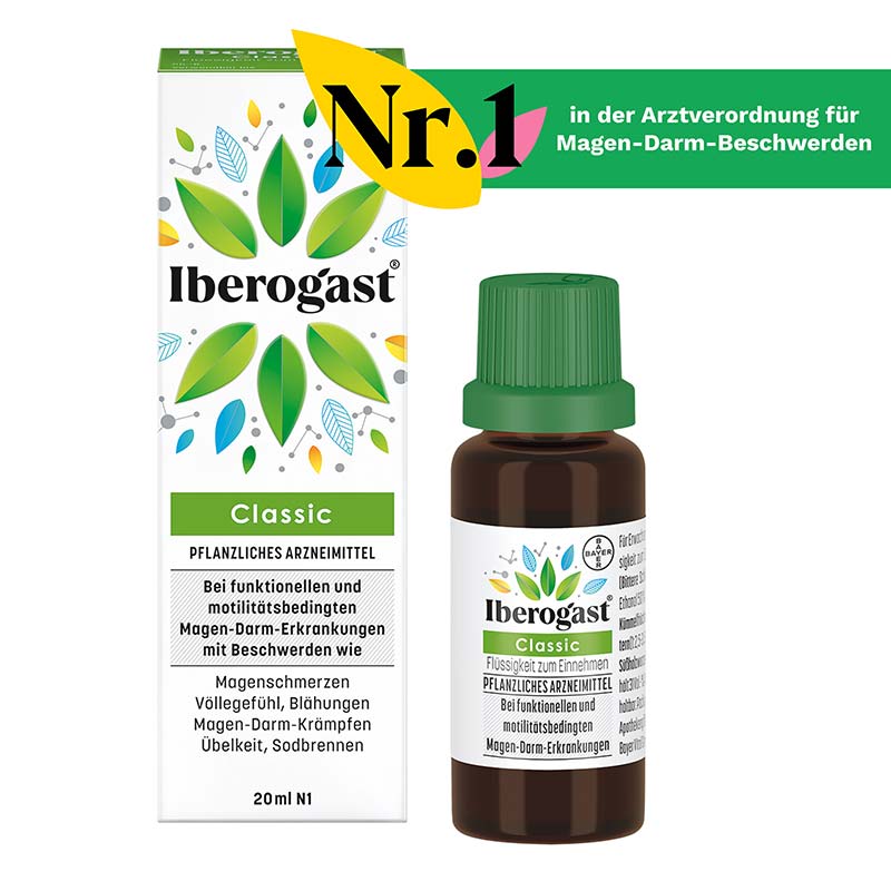 Iberogast Classic 20 ml Flüssigkeit zum Einnehmen
