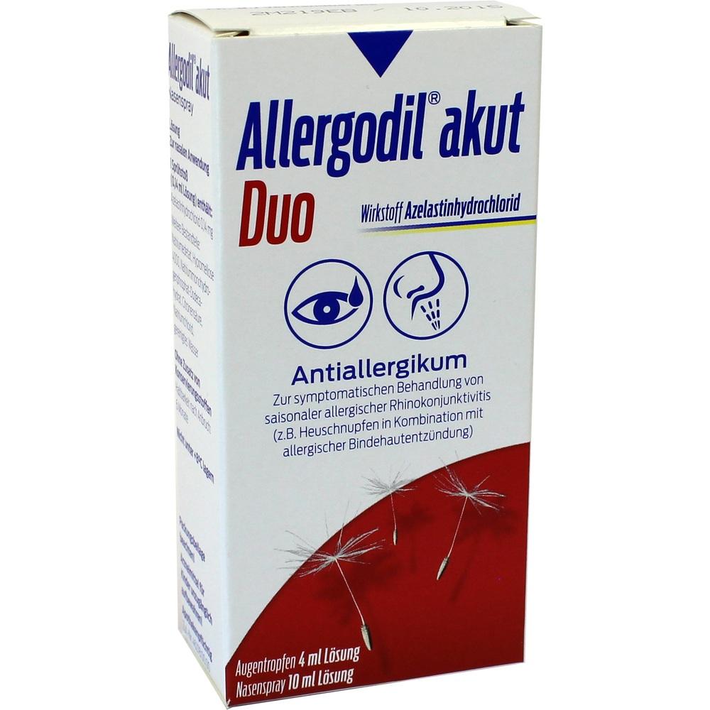 Allergodil akut Duo Antiallergikum  1 St Kombipackung