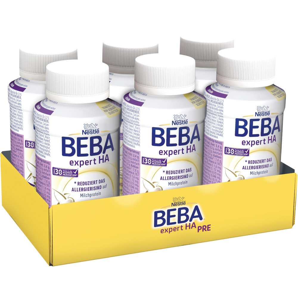 Nestle BEBA Expert HA PRE 6X200 ml Flüssigkeit