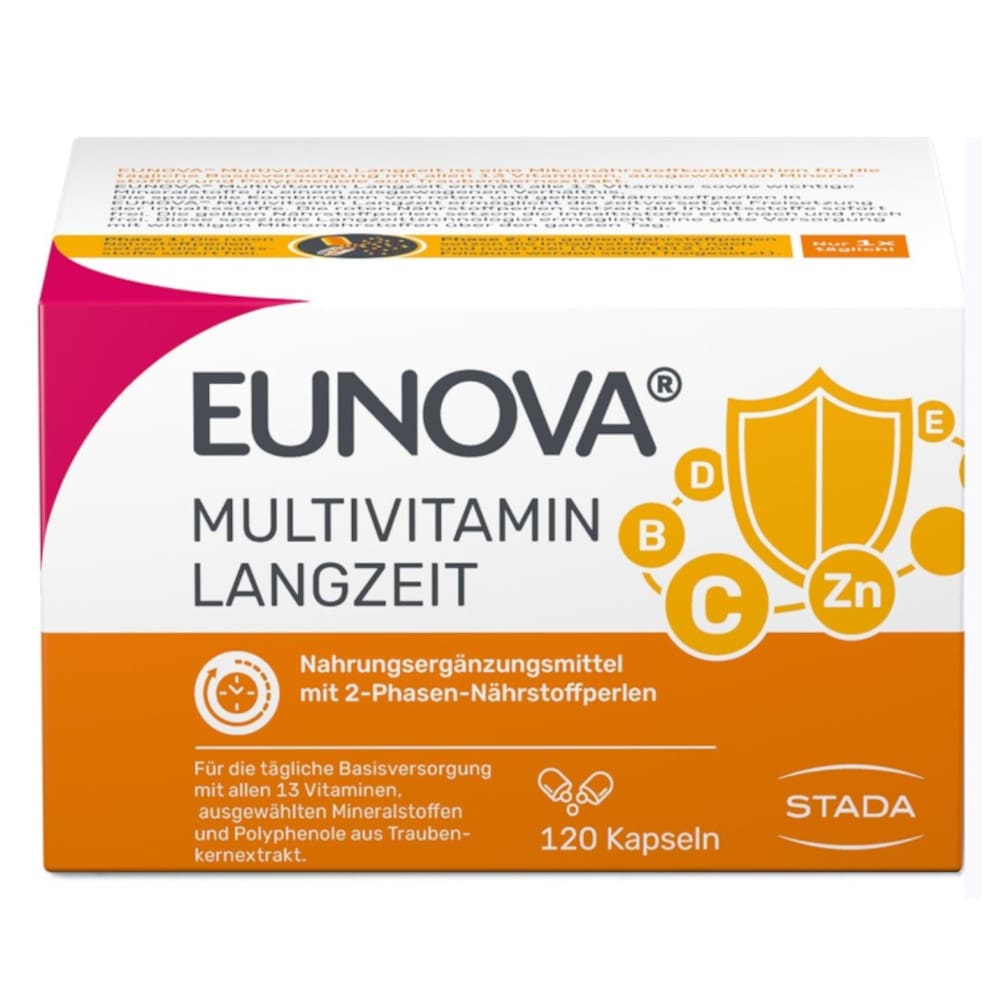 EUNOVA  MULTIVITAMIN LANGZEIT  120 St Kapseln