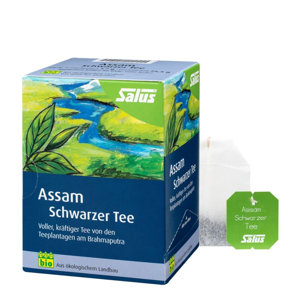 Salus Assam Schwarzer Tee 15 St Filterbeutel
