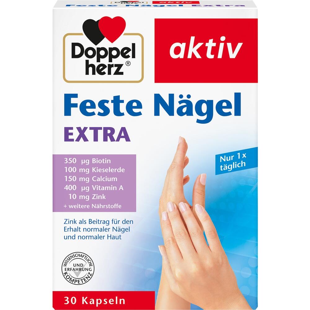 Doppelherz aktiv Feste Nägel EXTRA 30 St Kapseln