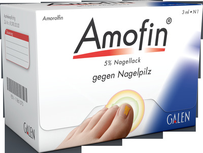 Amofin 5% 3 ml Wirkstoffhaltiger Nagellack