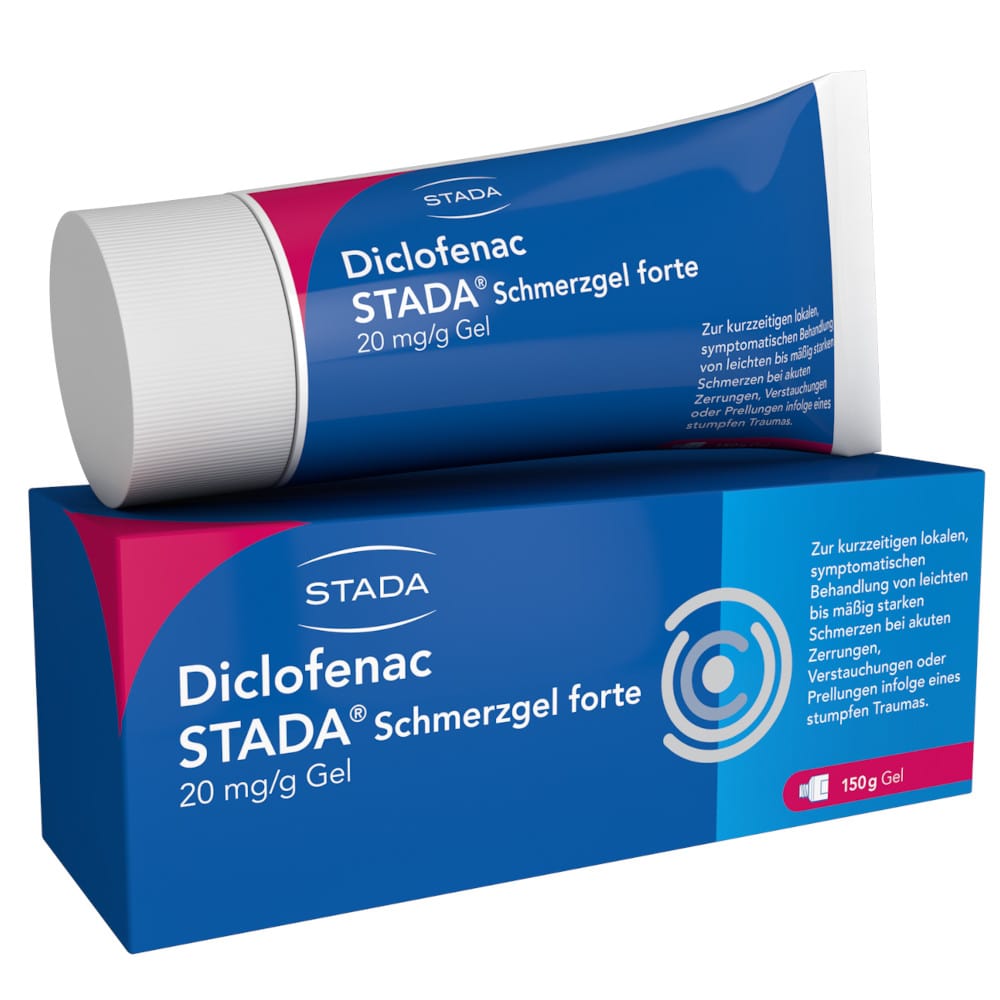 Diclofenac STADA Schmerzgel forte 20 mg/g  150 g Gel