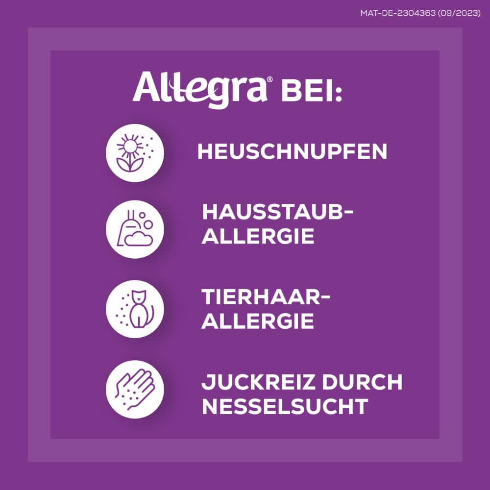 Allegra Allergietabletten 100 St Tabletten