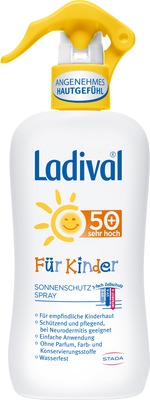 Ladival Für Kinder SONNENSCHUTZ SPRAY LSF 50+ 200 ml Spray