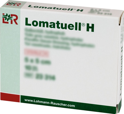 Lomatuell H 5x5 cm 10 St Verband