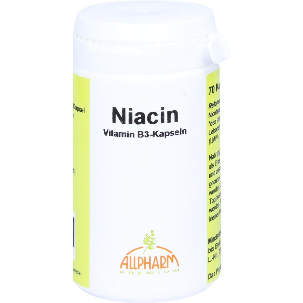 NIACIN KAPSELN 70 St Kapseln