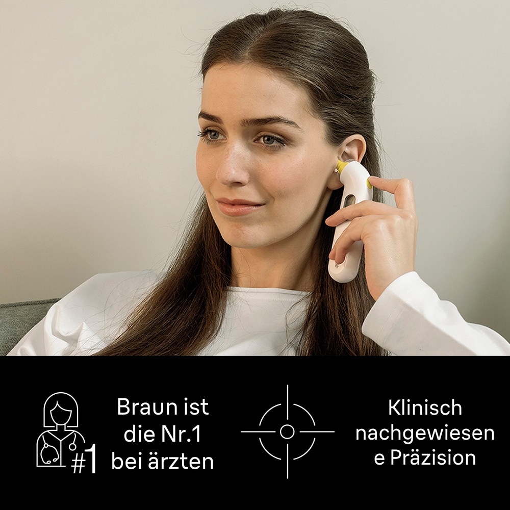 BRAUN ThermoScan 3 Infrarot-Ohrthermometer 1 St