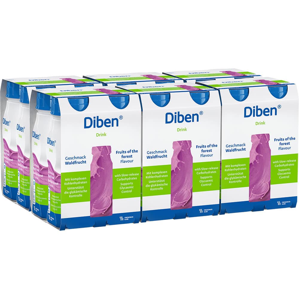 Diben DRINK Trinknahrung Waldfrucht 24X200 ml Flüssigkeit