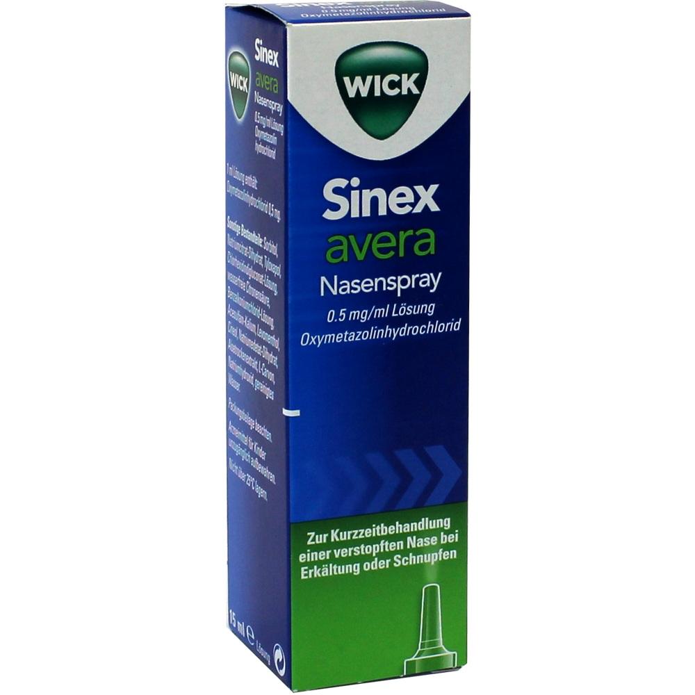 Wick Sinex avera 0,5mg/ml 15 ml Nasendosierspray