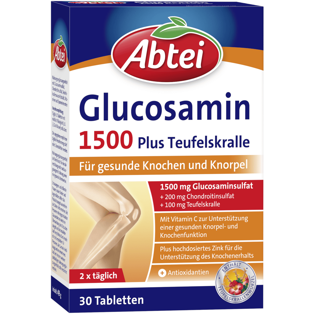 Abtei Glucosamin 1500 Plus 30 St Tabletten