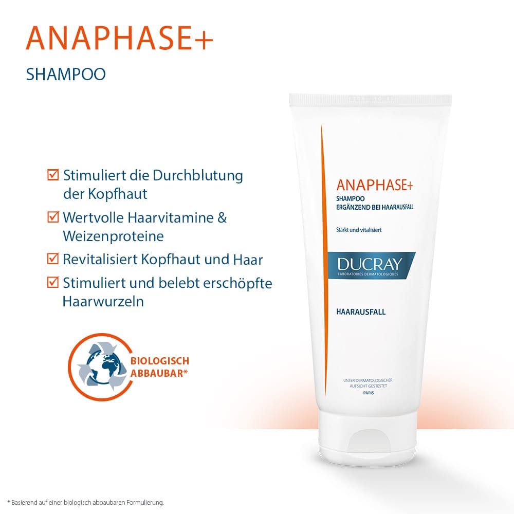 DUCRAY anaphase+ Shampoo Haarausfall 200 ml Shampoo