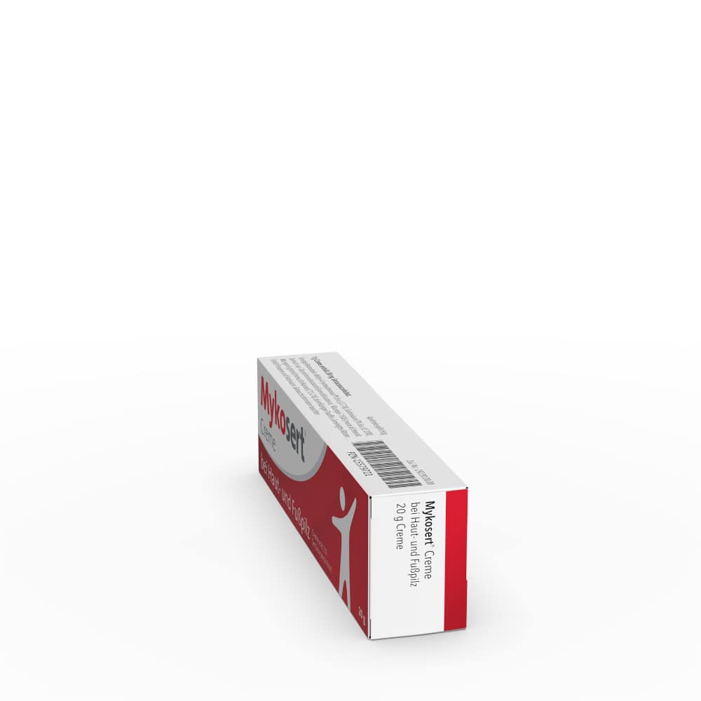 Mykosert Creme bei Haut- und Fußpilz 20 g Creme