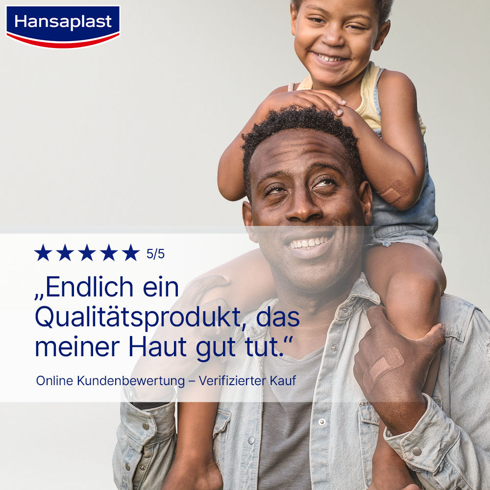 Hansaplast SENSITIVE 20 Strips Dunkel 20 St Pflaster