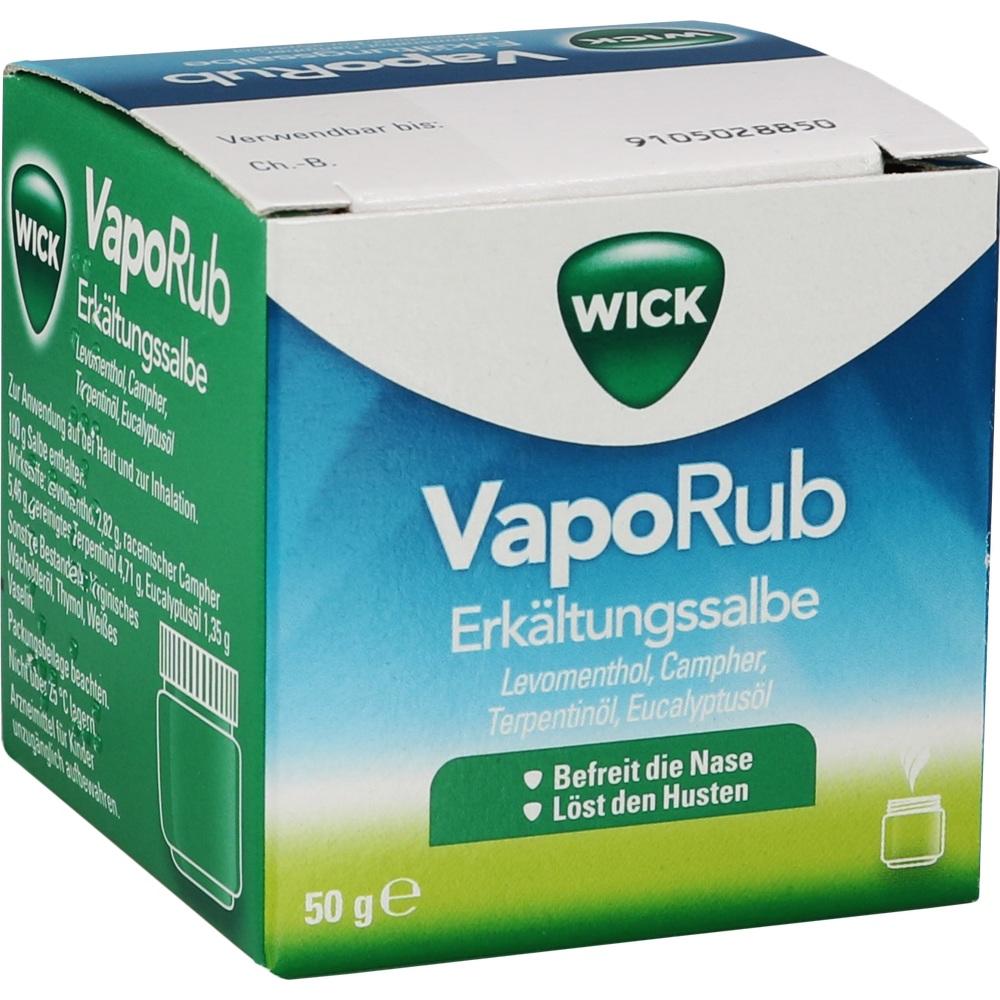 WICK VapoRub Erkältungssalbe 50 g Salbe