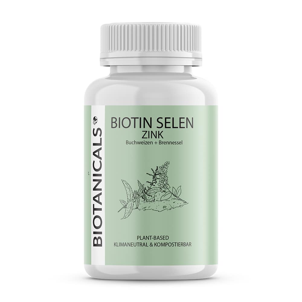 BIOTANICALS BIOTIN SELEN ZINK 120 St Kapseln