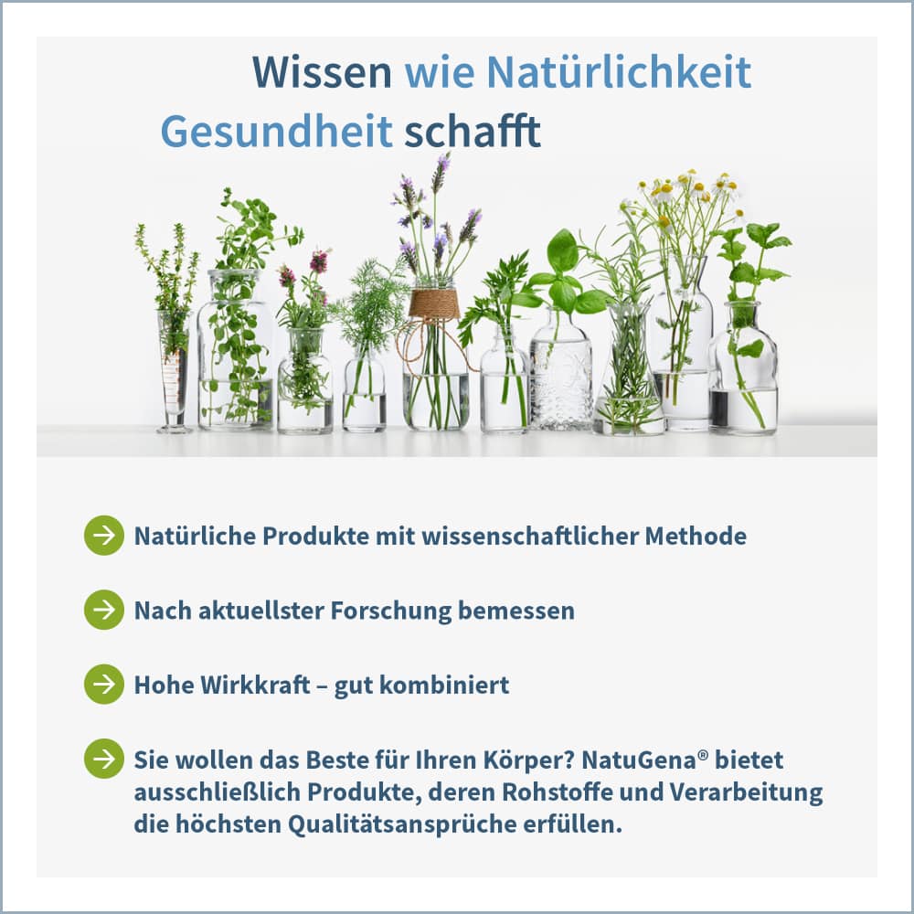 NatuGena Eisen Vegan  90 St Kapseln