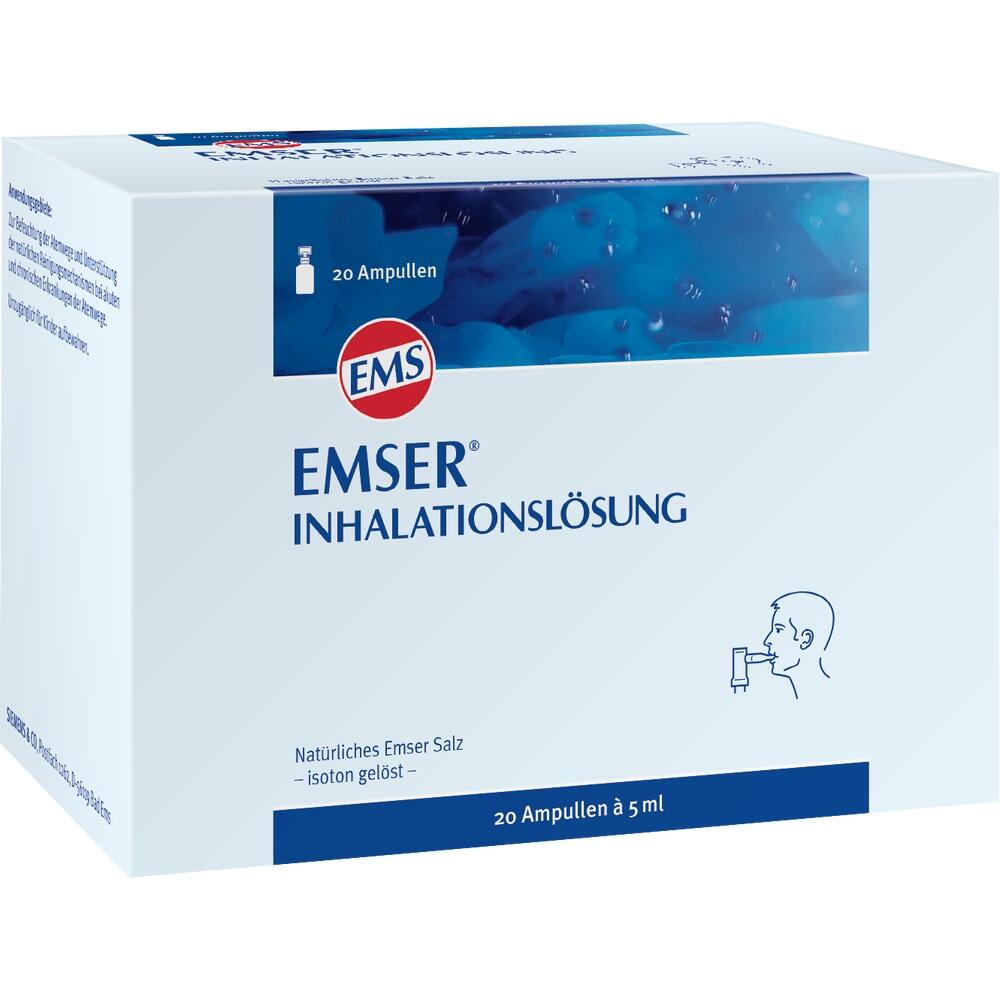 EMSER Inhalationslösung 20 St Inhalationsampullen