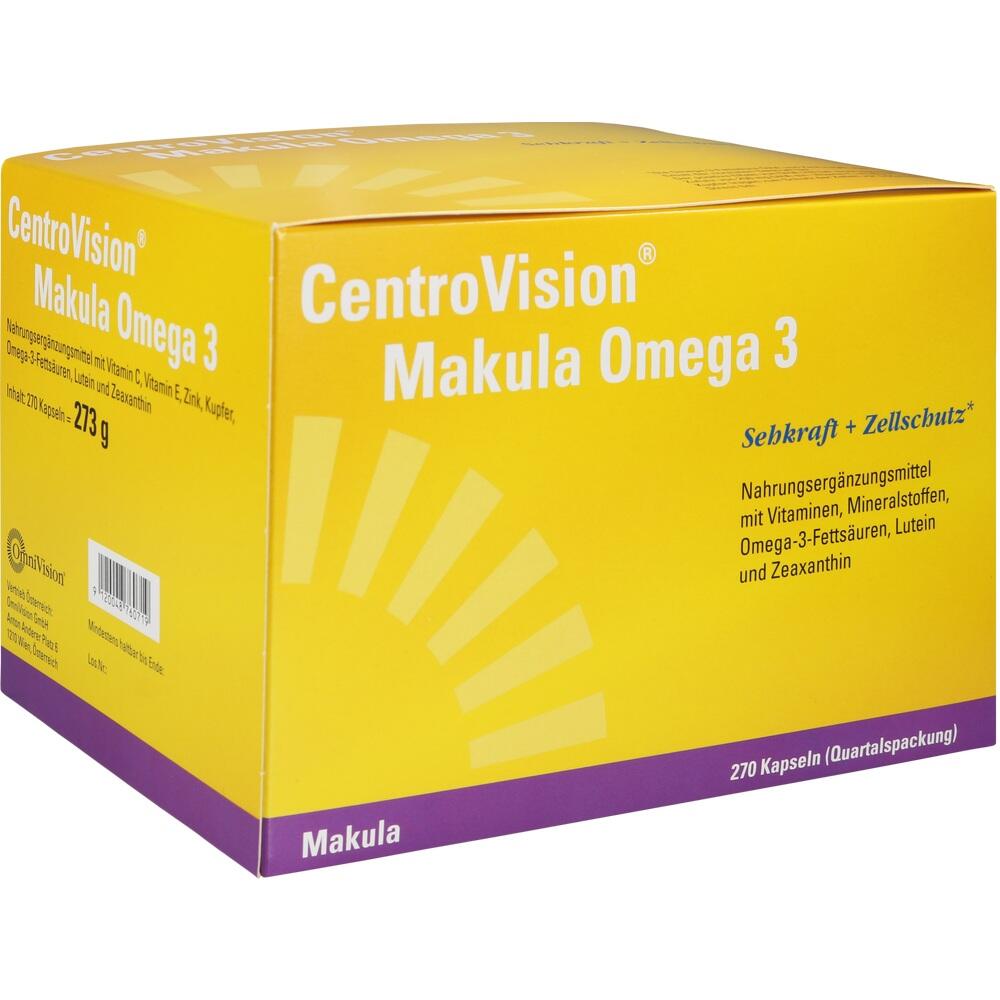 CentroVision Makula Omega 3 270 St Kapseln