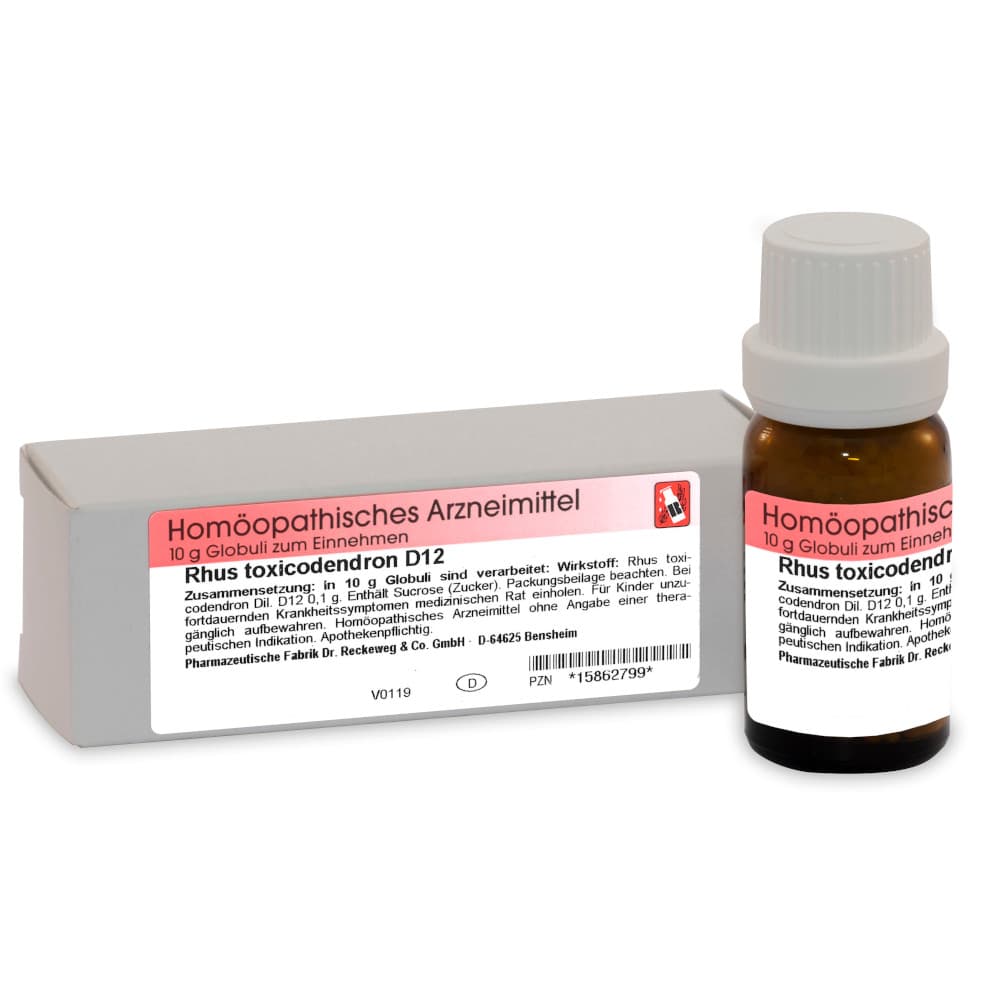 Rhus toxicodendron D12 10 g Globuli