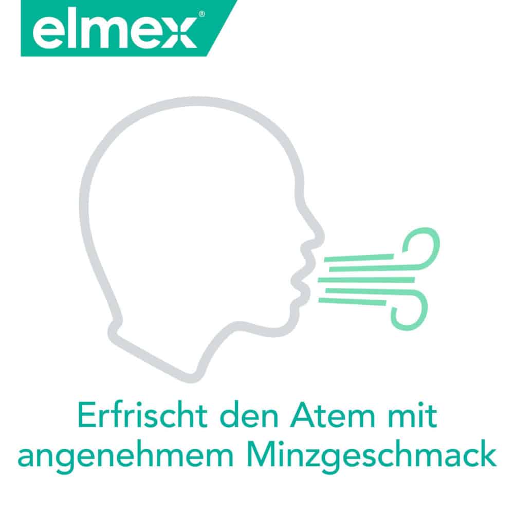 elmex SENSITIVE Zahnspülung, Schutz vor empfindlichen Zähnen 400 ml Lösung