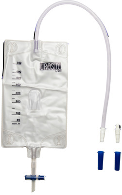 BEINBEUTEL 750 ml unster.zentr.Ablauf 10 cm Schl. 1 St Beutel