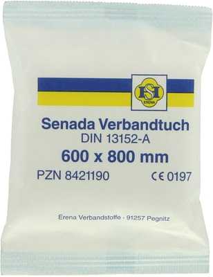 SENADA Verbandtuch 60x80 1 St 1 St