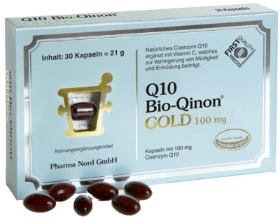Q10 BIO Qinon Gold 100 mg Pharma Nord Kapseln 30 St Kapseln