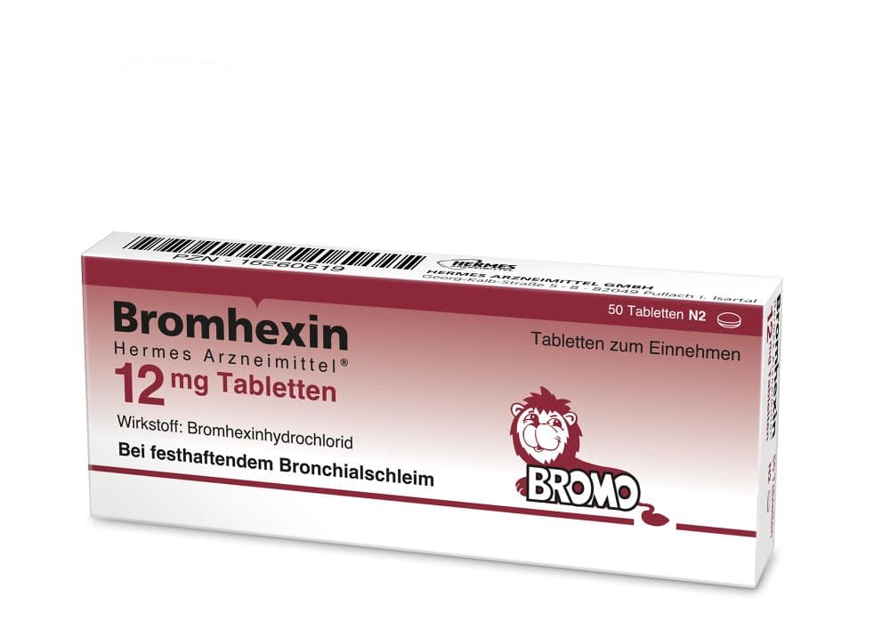 Bromhexin HERMES 12mg  50 St Tabletten