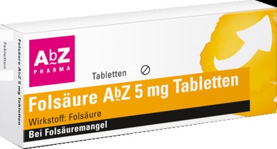 FOLSÄURE AbZ  50 St Tabletten