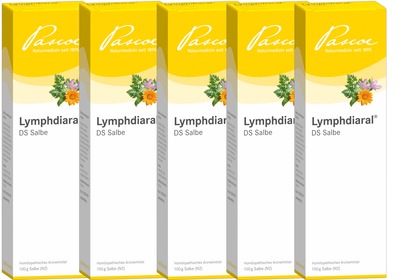LYMPHDIARAL DS Salbe 5X100 g Salbe
