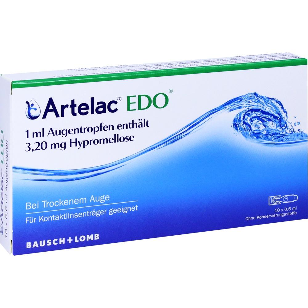 Artelac EDO Augentropfen, Tränenersatzmittel 10X0.6 ml Augentropfen