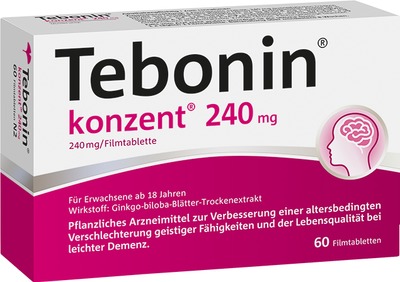 Tebonin konzent 240 mg 60 St Filmtabletten