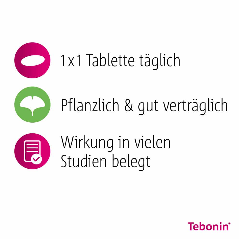 Tebonin konzent 240 mg 120 St Filmtabletten