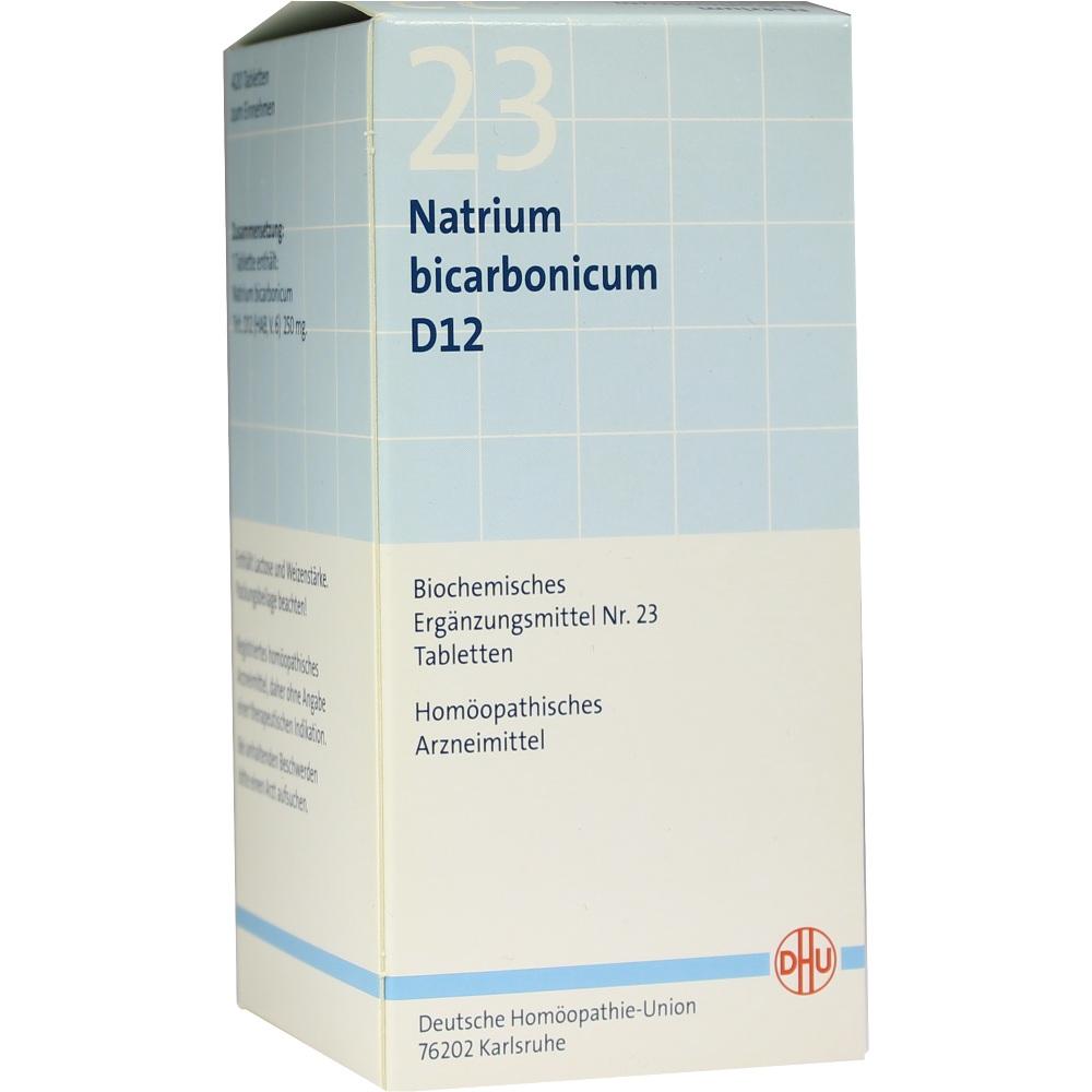 DHU Schüssler-Salz Nr. 23 Natrium bicarbonicum D 12 Tabletten 420 St Tabletten