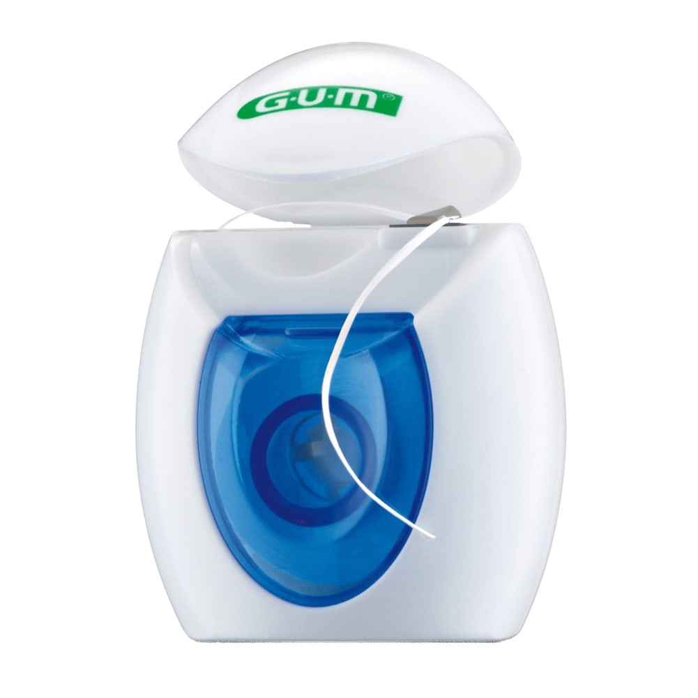 GUM EEZ Thru Floss Teflon Zahnseide 50 m 1 St