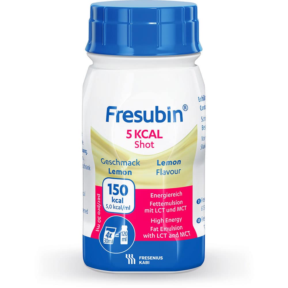 Fresubin 5 kcal SHOT Lemon 4X120 ml Lösung