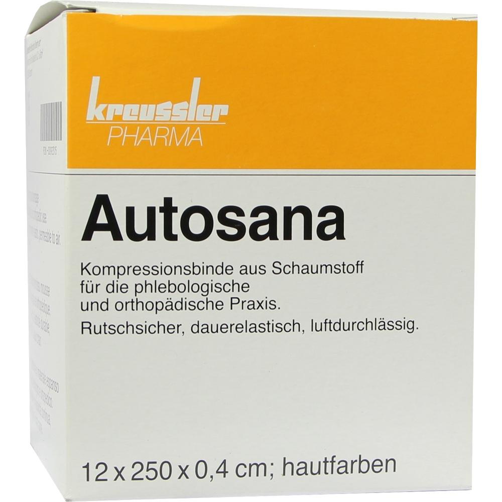 AUTOSANA 12cmx2,5mx0,4cm hautf. Binden 1 St Binden