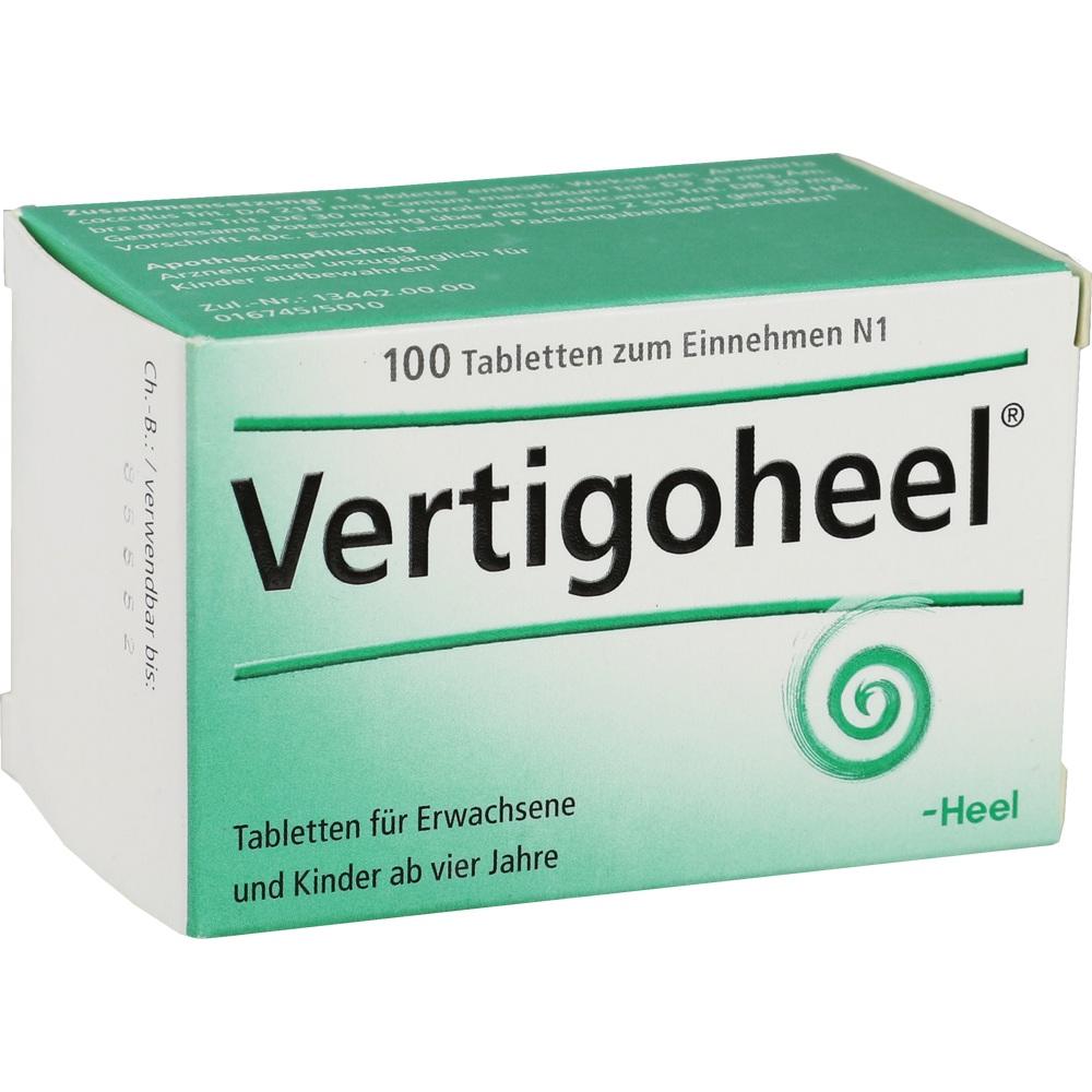 Vertigoheel  bei Schwindelzuständen 100 St Tabletten