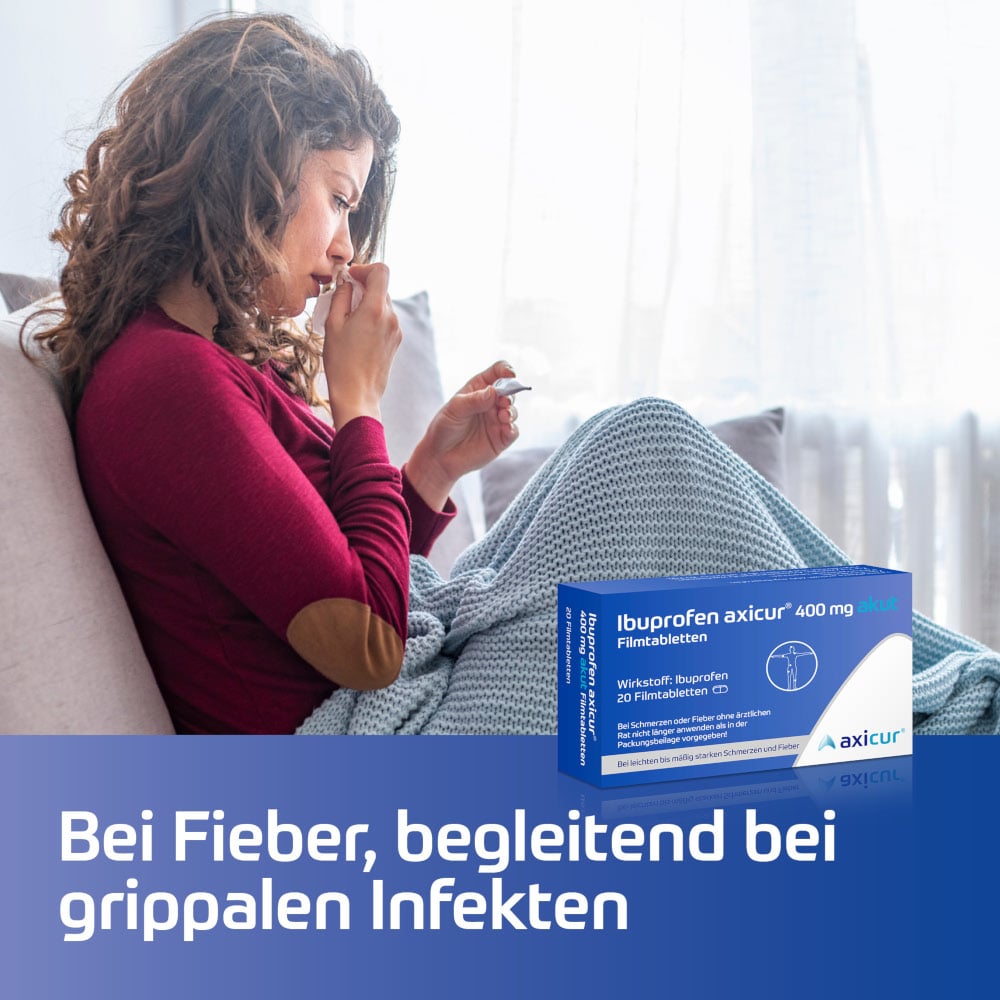 Ibuprofen axicur 400mg akut 10 St Filmtabletten