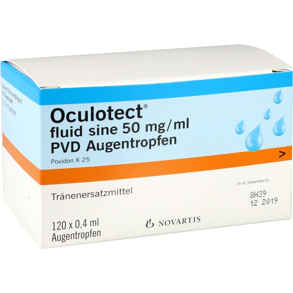Oculotect fluid sine 50mg/ml PVD 0,4ml Augentropfen 120X0.4 ml Augentropfen