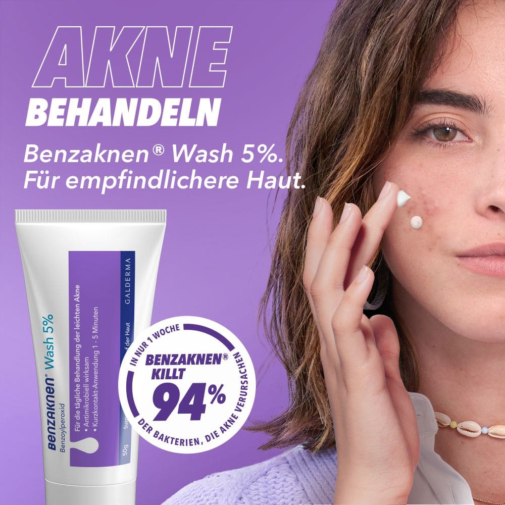 Benzaknen Wash 5%  100 g Suspension