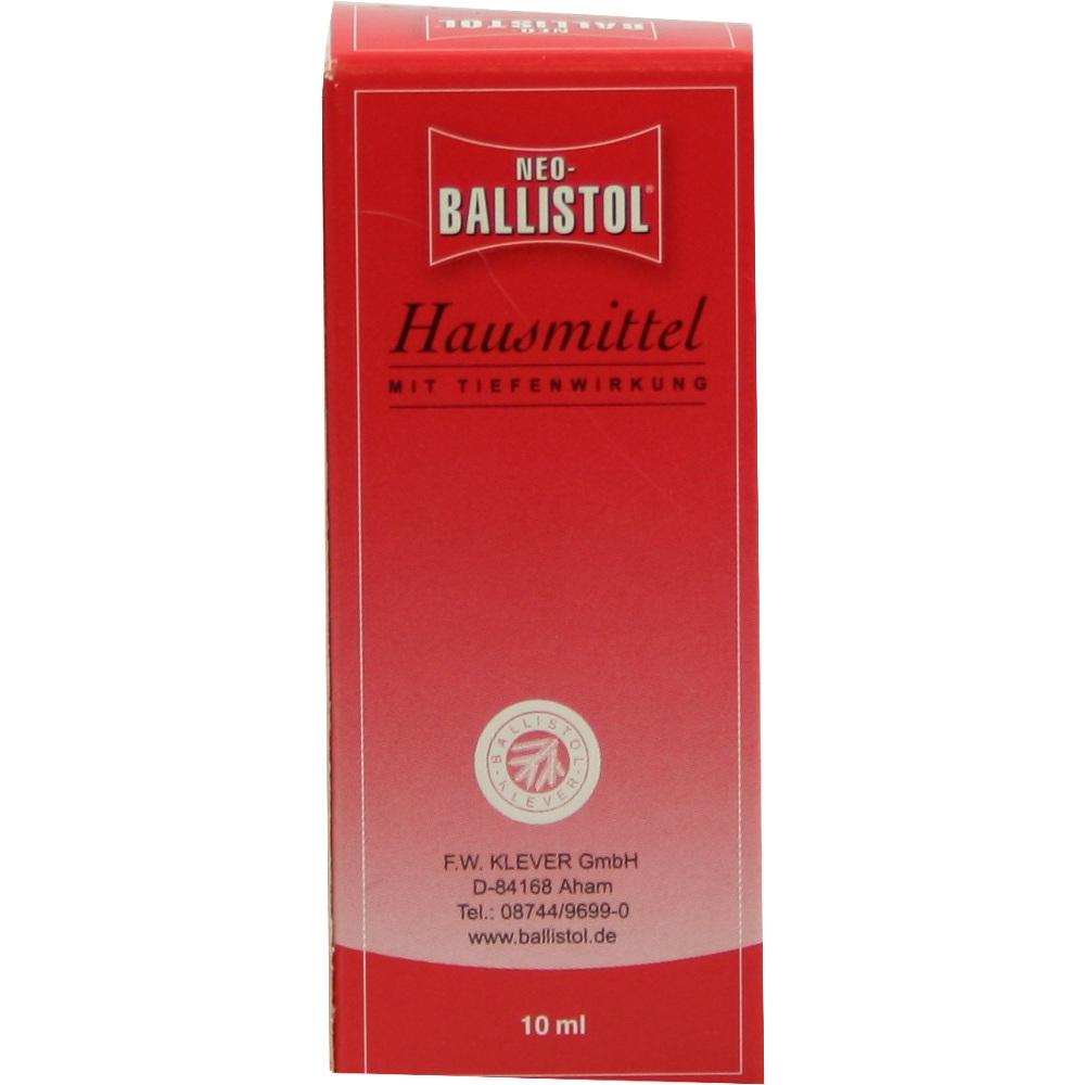 NEO BALLISTOL Hausmittel flüssig 10 ml Flüssigkeit